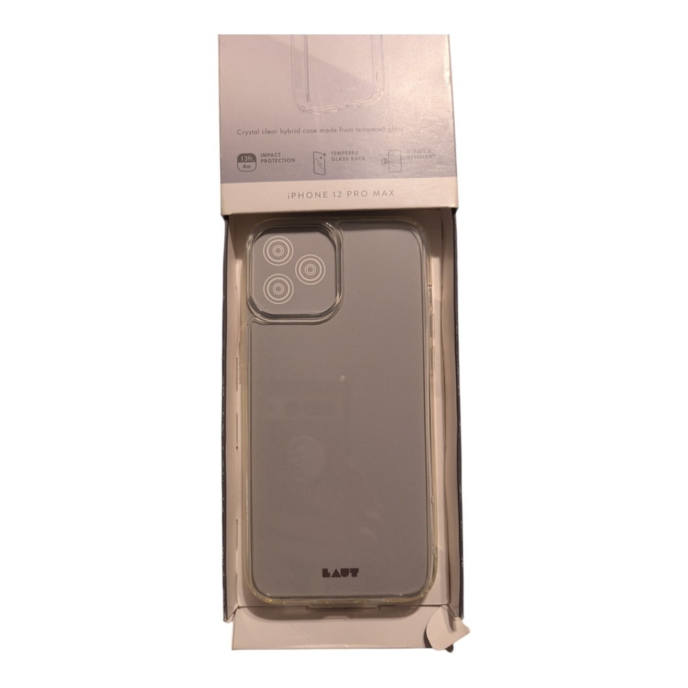 F5. Laut Crystal-X Case For Apple iPhone 12 Pro Max - Clear